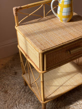 Load image into Gallery viewer, RESERVED - Bamboo Side Table