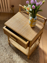 Load image into Gallery viewer, RESERVED - Bamboo Side Table