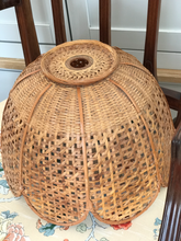 Load image into Gallery viewer, Rattan Scallop Pendant Light Shade