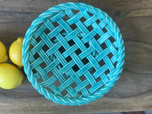 Load image into Gallery viewer, Ceramic Woven Basket Bowl