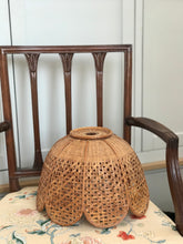Load image into Gallery viewer, Rattan Scallop Pendant Light Shade