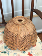 Load image into Gallery viewer, Rattan Scallop Pendant Light Shade