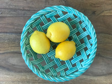 Load image into Gallery viewer, Ceramic Woven Basket Bowl
