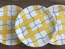 Load image into Gallery viewer, Yellow Check Plates