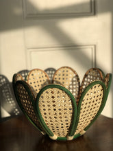 Load image into Gallery viewer, Vintage Green Rattan Shades