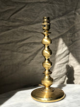 Load image into Gallery viewer, Brass Bobbin Lamp