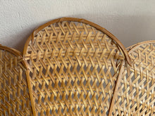 Load image into Gallery viewer, Vintage Large Petal Rattan Shade