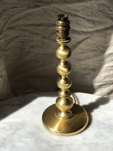Load image into Gallery viewer, Brass Bobbin Lamp