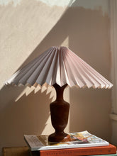 Load image into Gallery viewer, RESERVED: Turned Wood Lamp