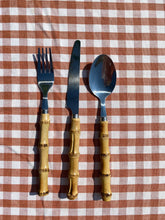 Load image into Gallery viewer, Bamboo Cutlery Set