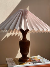 Load image into Gallery viewer, RESERVED: Turned Wood Lamp