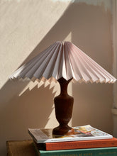 Load image into Gallery viewer, RESERVED: Turned Wood Lamp
