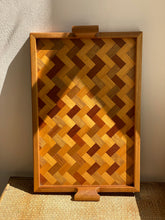 Load image into Gallery viewer, Marquetry Tray
