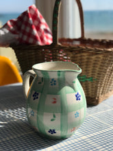 Load image into Gallery viewer, Green Check Jug