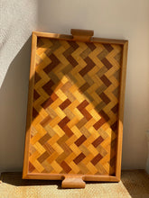 Load image into Gallery viewer, Marquetry Tray