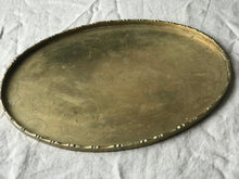 Load image into Gallery viewer, Antique Brass Chinese Serving Tray