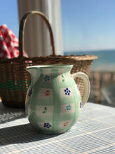 Load image into Gallery viewer, Green Check Jug