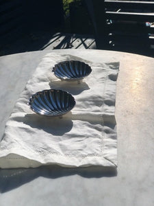 Set of Silver Shells