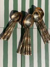 Load image into Gallery viewer, Vintage Bamboo Cutlery Set for 6
