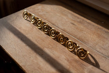 Load image into Gallery viewer, Brass Spiral Napkin Rings
