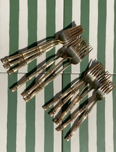 Load image into Gallery viewer, Vintage Bamboo Cutlery Set for 6
