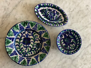 Hand-Painted Spanish Dishes