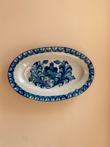 Oval Spanish Plate