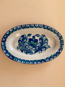 Oval Spanish Plate