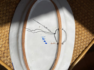 Oval Spanish Plate