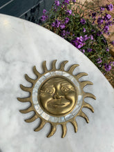 Load image into Gallery viewer, Mother of Pearl &amp; Brass Sun
