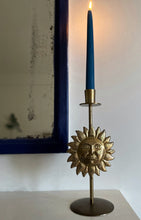 Load image into Gallery viewer, Brass Sun Candlestick
