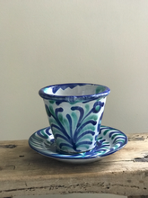 Load image into Gallery viewer, Andalusian Plant Pot + Saucer
