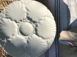 Vintage Bareuther Oyster Plate