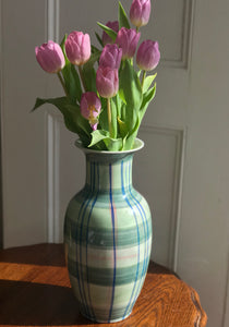 Checked Vase