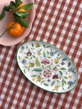 Load image into Gallery viewer, Floral Oval Dish
