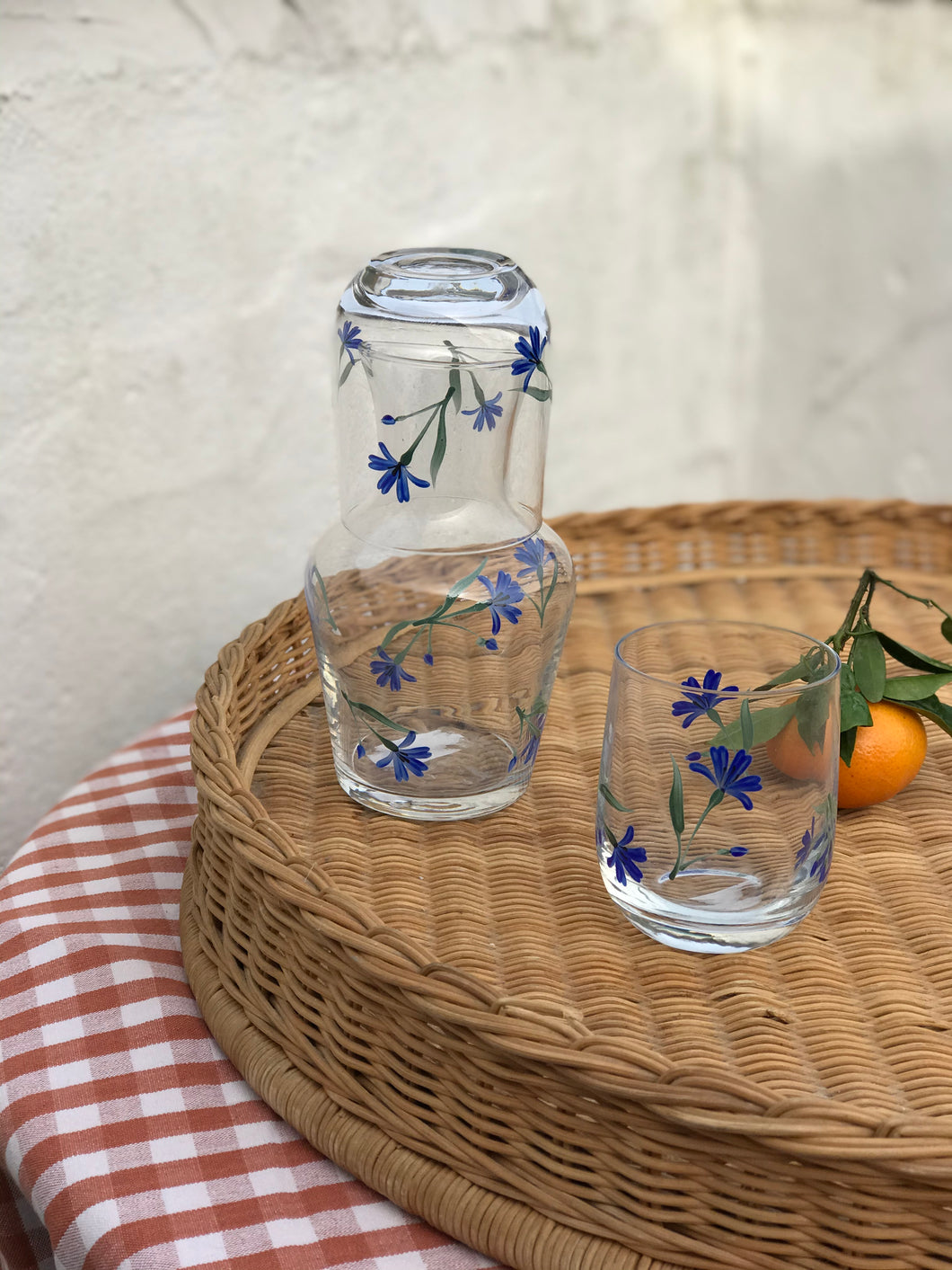 Cornflower Carafe Set