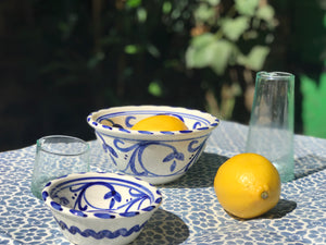 Serrano Hand-Painted Bowls