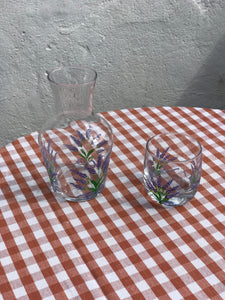 Lavender Carafe & Tumbler Set