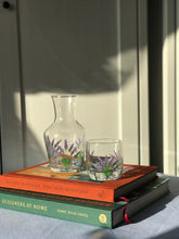 Load image into Gallery viewer, Lavender Carafe &amp; Tumbler Set
