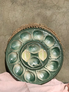French Oyster Serving Plate