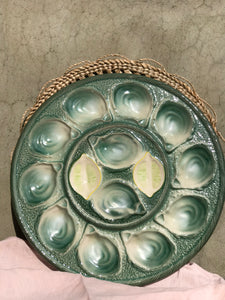 French Oyster Serving Plate