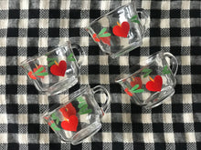 Load image into Gallery viewer, Vintage French Love Heart Cups
