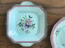 Load image into Gallery viewer, Pink and Green Square Platter
