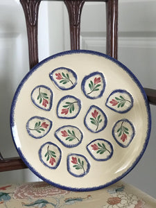 French Vintage Oyster Platter