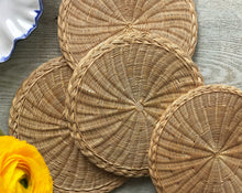 Load image into Gallery viewer, Vintage Rattan Placemats
