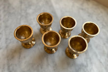 Load image into Gallery viewer, Swedish Brass Egg Cups
