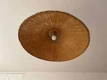 Load image into Gallery viewer, Large Rattan Ceiling Shade
