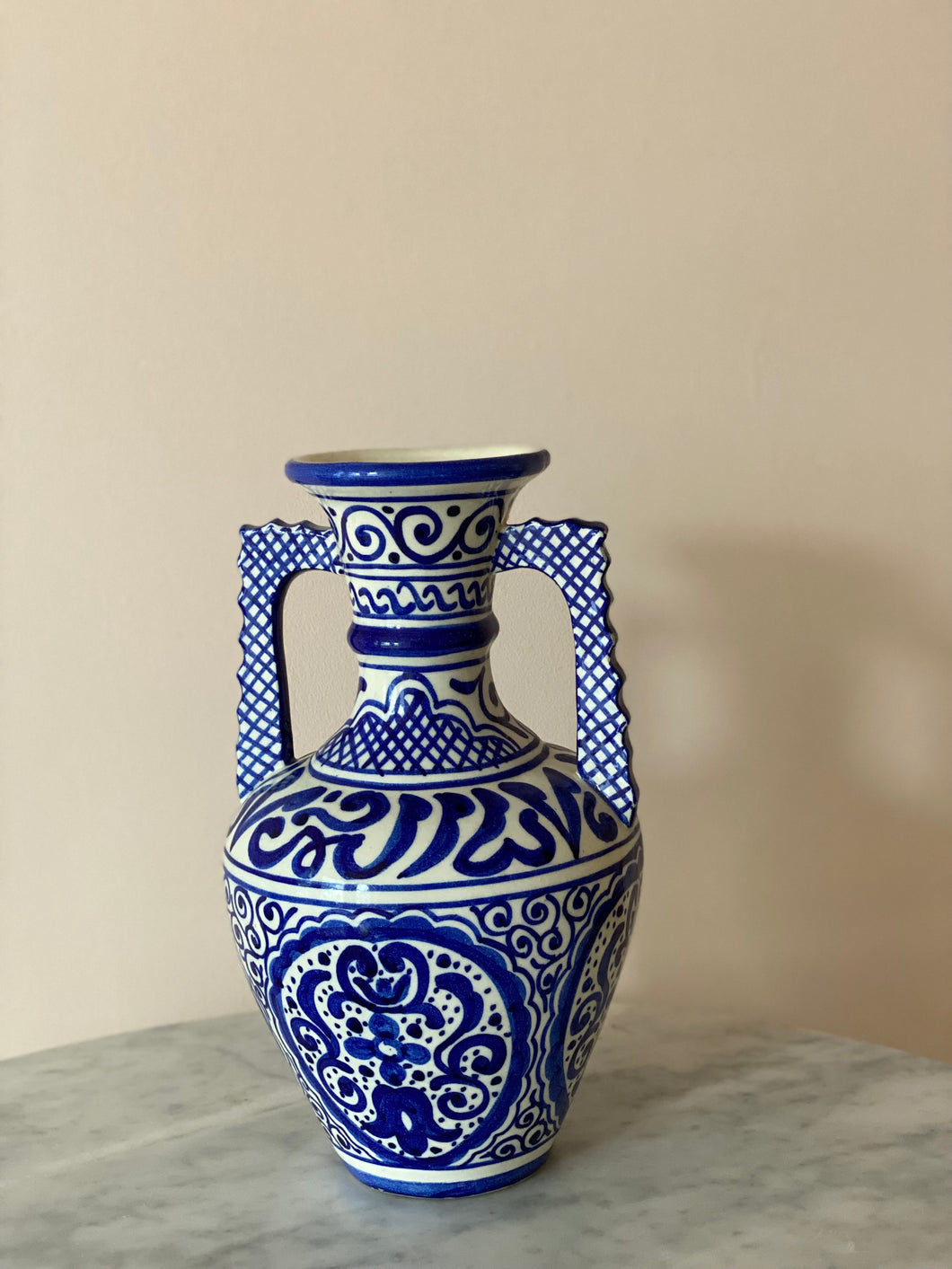 Two Handled Spanish Vase