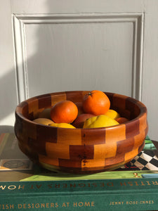 Deep Chequered bowl