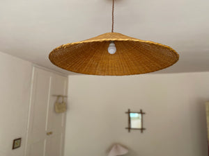 Large Rattan Ceiling Shade